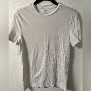 H&M Classic White Short Sleeve Tee